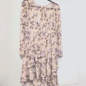 Bohemian Style Floral flirty dress from The Dex Dress Shop. XL NEW WITH TAGS